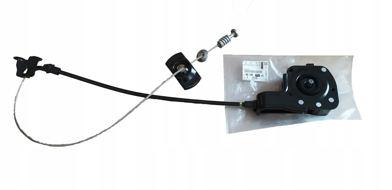 Mechanizm opuszczania koła zapasowego Peugeot 5008