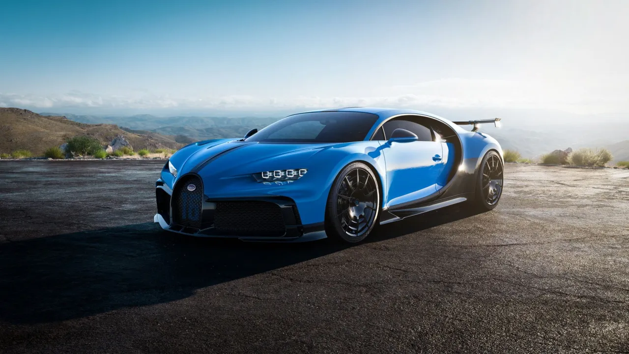 Bugatti Chiron elementy aerodynamiczne