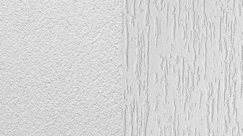 różne faktury tynku baranek