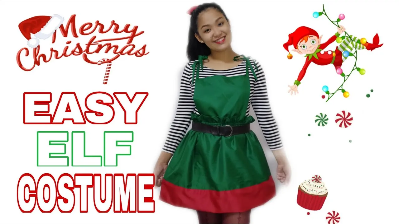 prosty wykrój tuniki elfa dla dziecka DIY