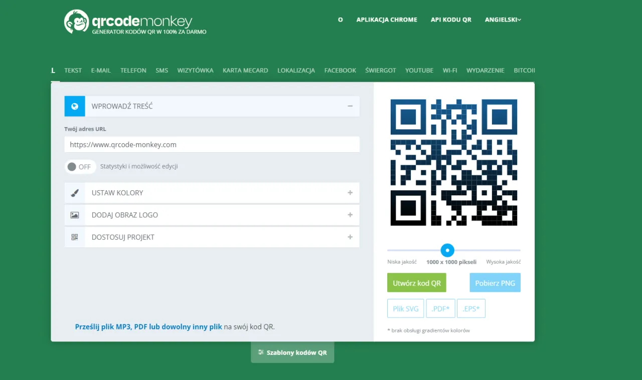 Generator kodu licznika odwiedzin online