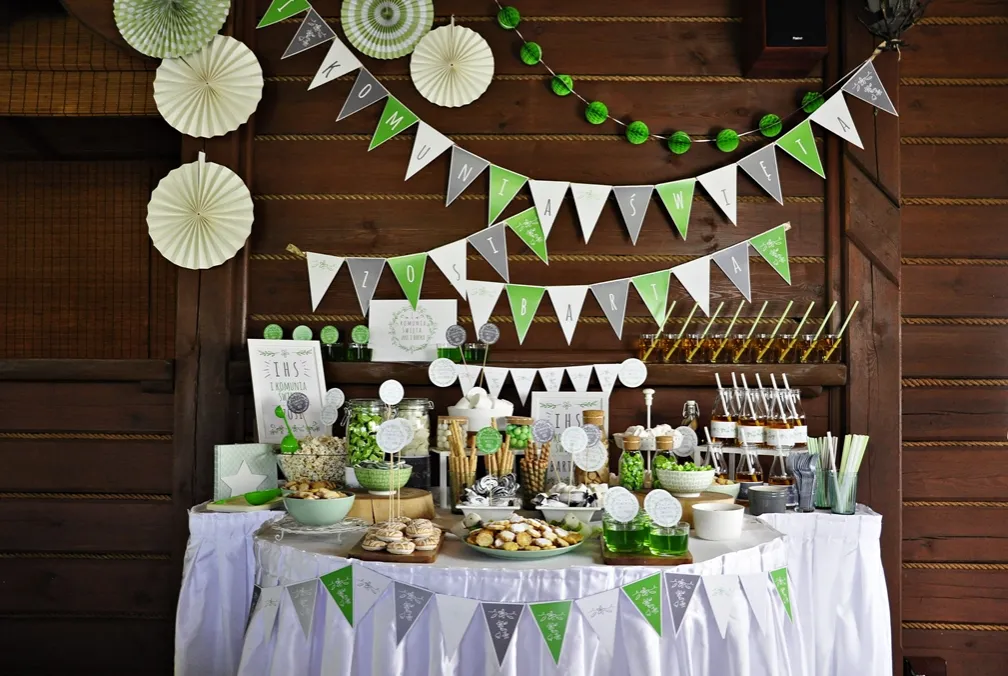 słodki st&oacute;ł komunia inspiracje aranżacje