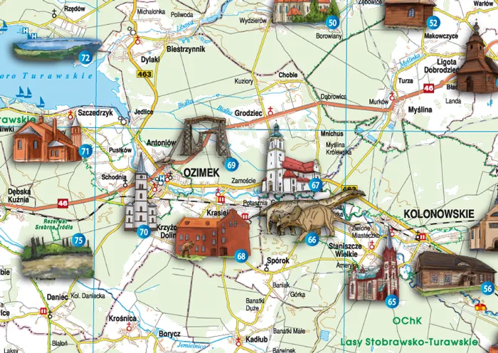 atrakcje dla dzieci opolskie mapa