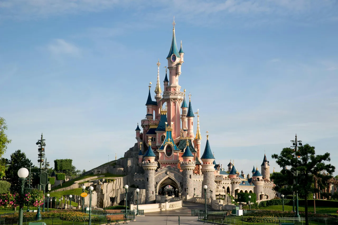 Zamek Śpiącej Kr&oacute;lewny Disneyland Paris
