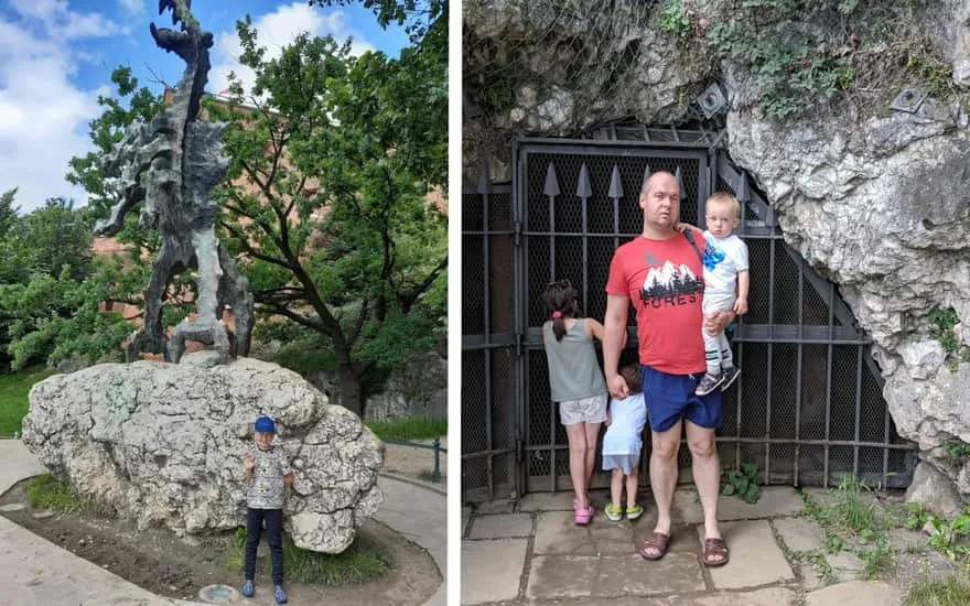 Wawel z dziećmi, Smocza Jama Kraków