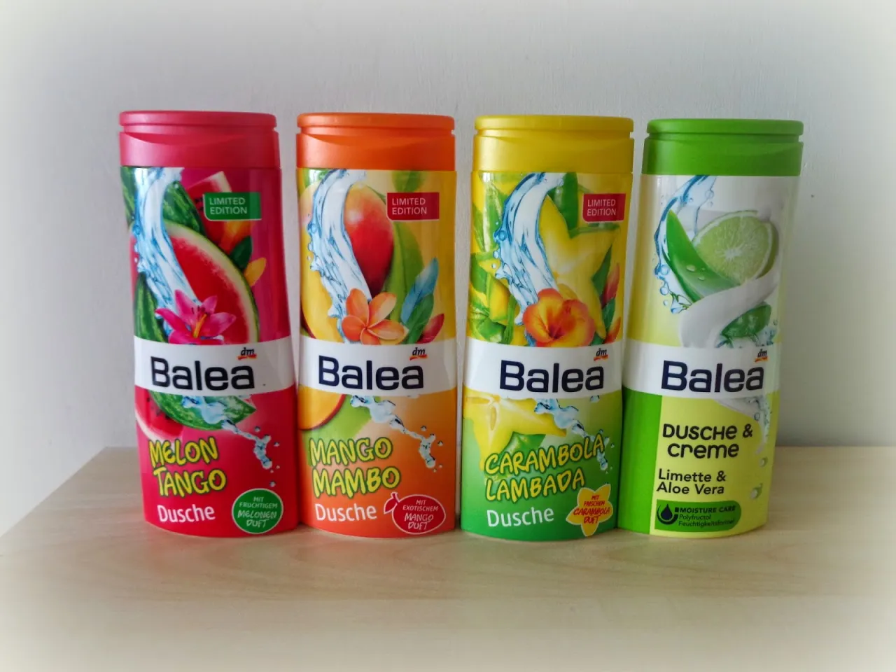 Balea żele pod prysznic edycje limitowane