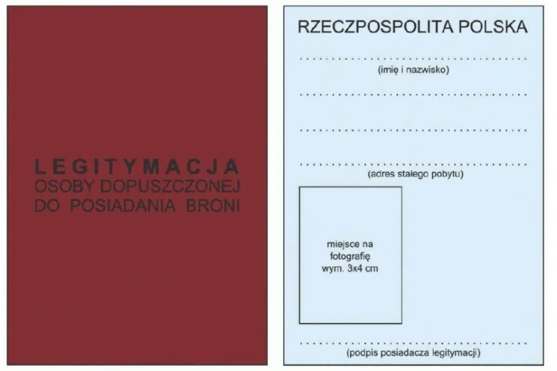 Legitymacja posiadacza broni, WPA Policja, rejestracja broni