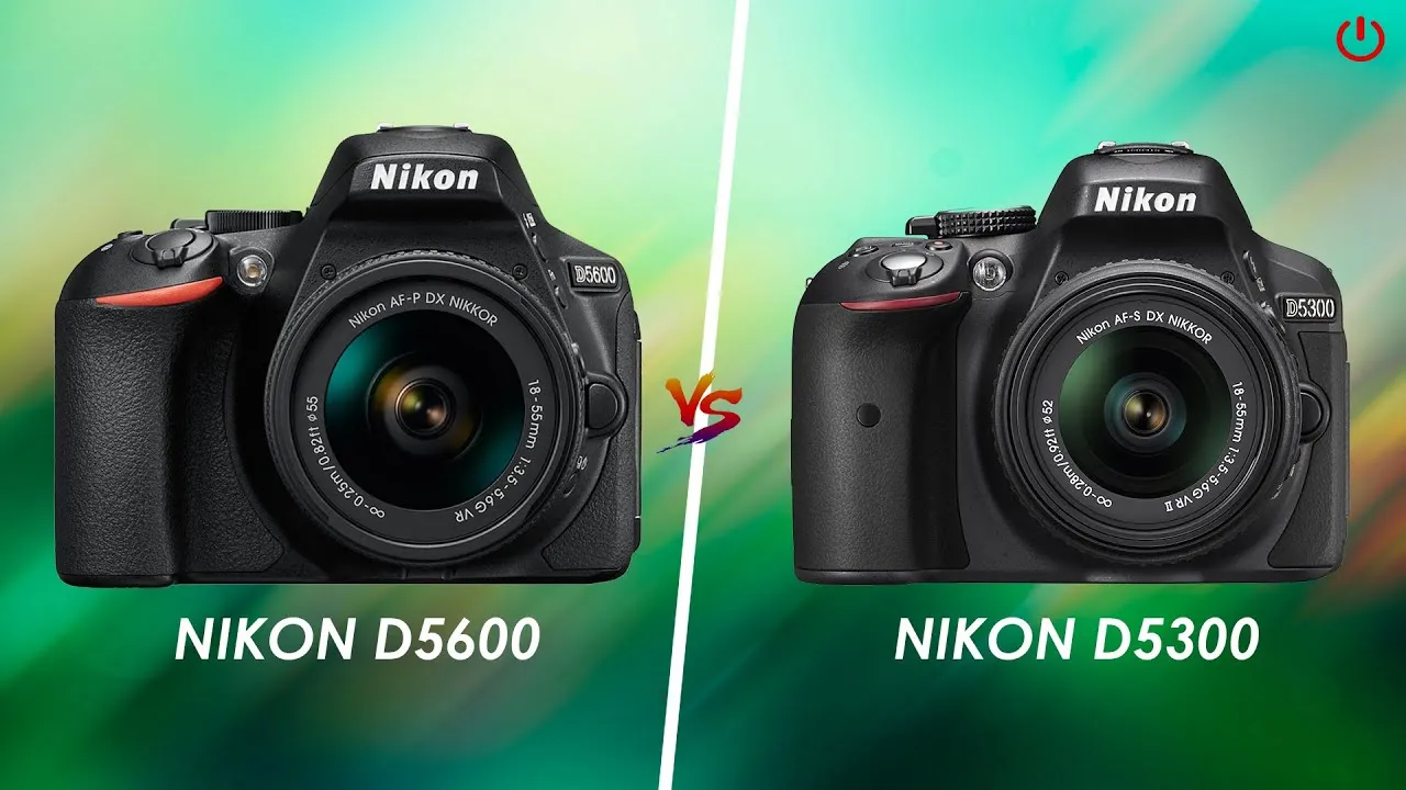 Nikon D5300 vs D5600 porównanie