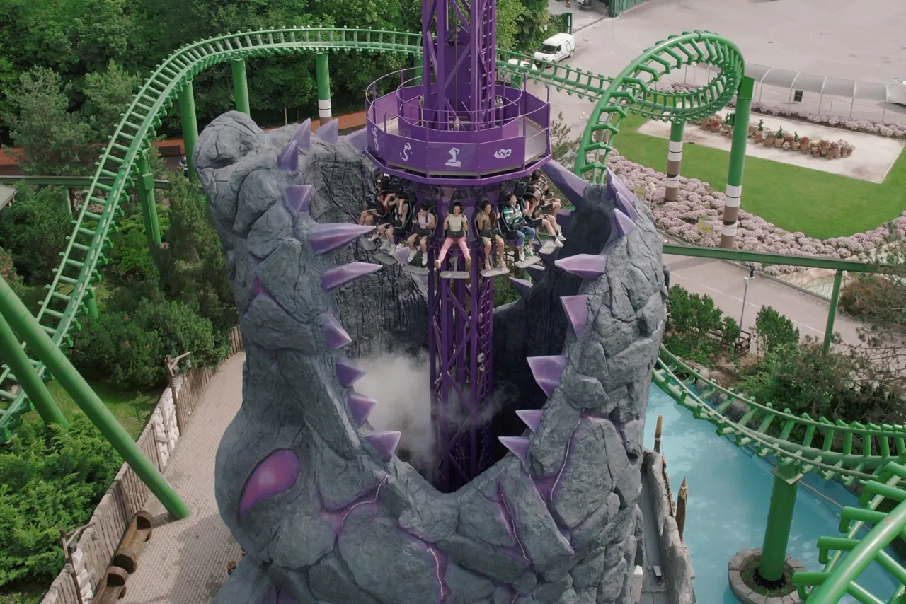 Gardaland Wolf Legend attrazione