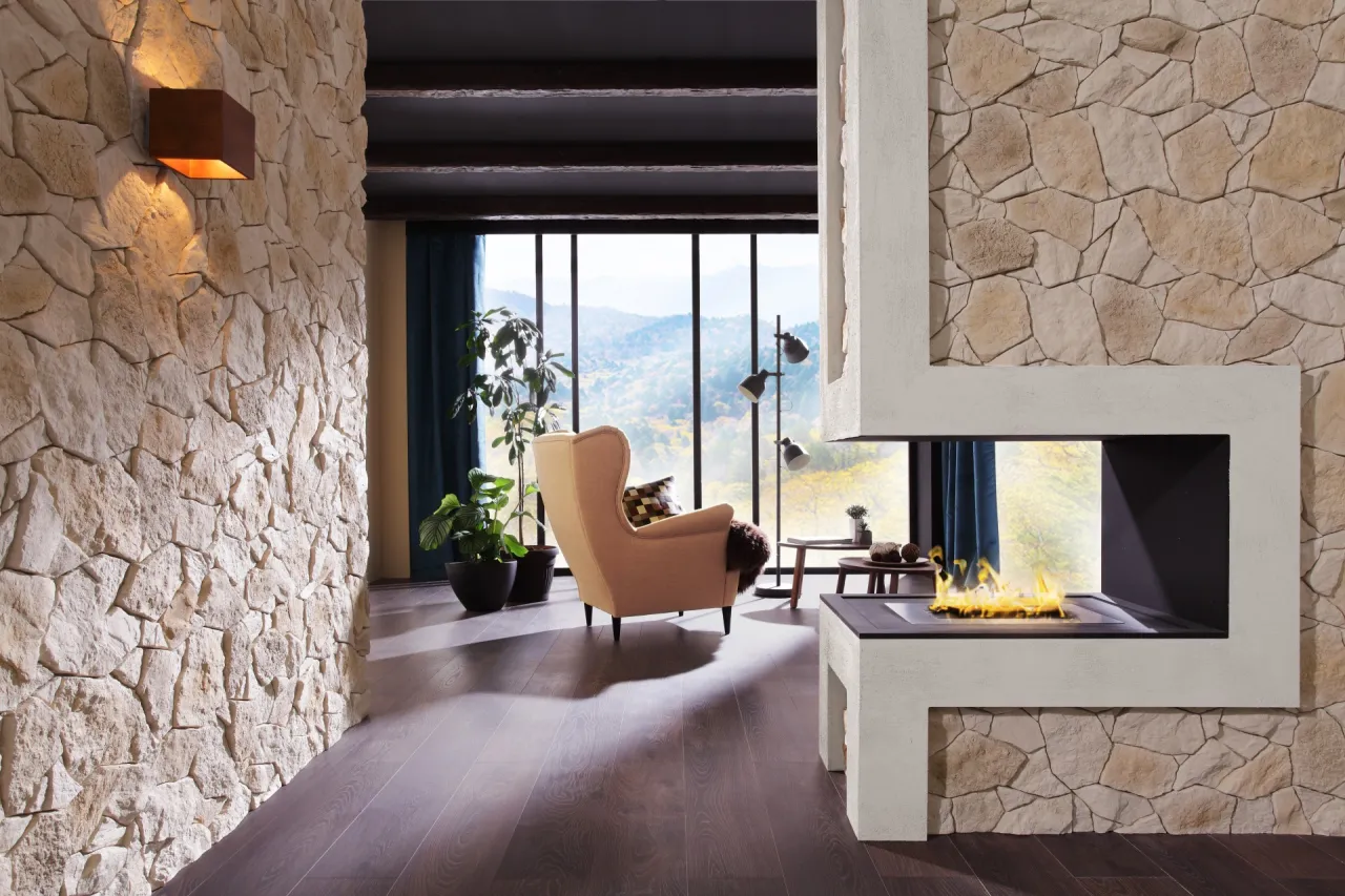 Jak mierzyć ścianę pod kamień dekoracyjny schemat