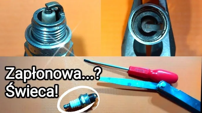 Czyszczenie i regulacja świecy zapłonowej kosiarki
