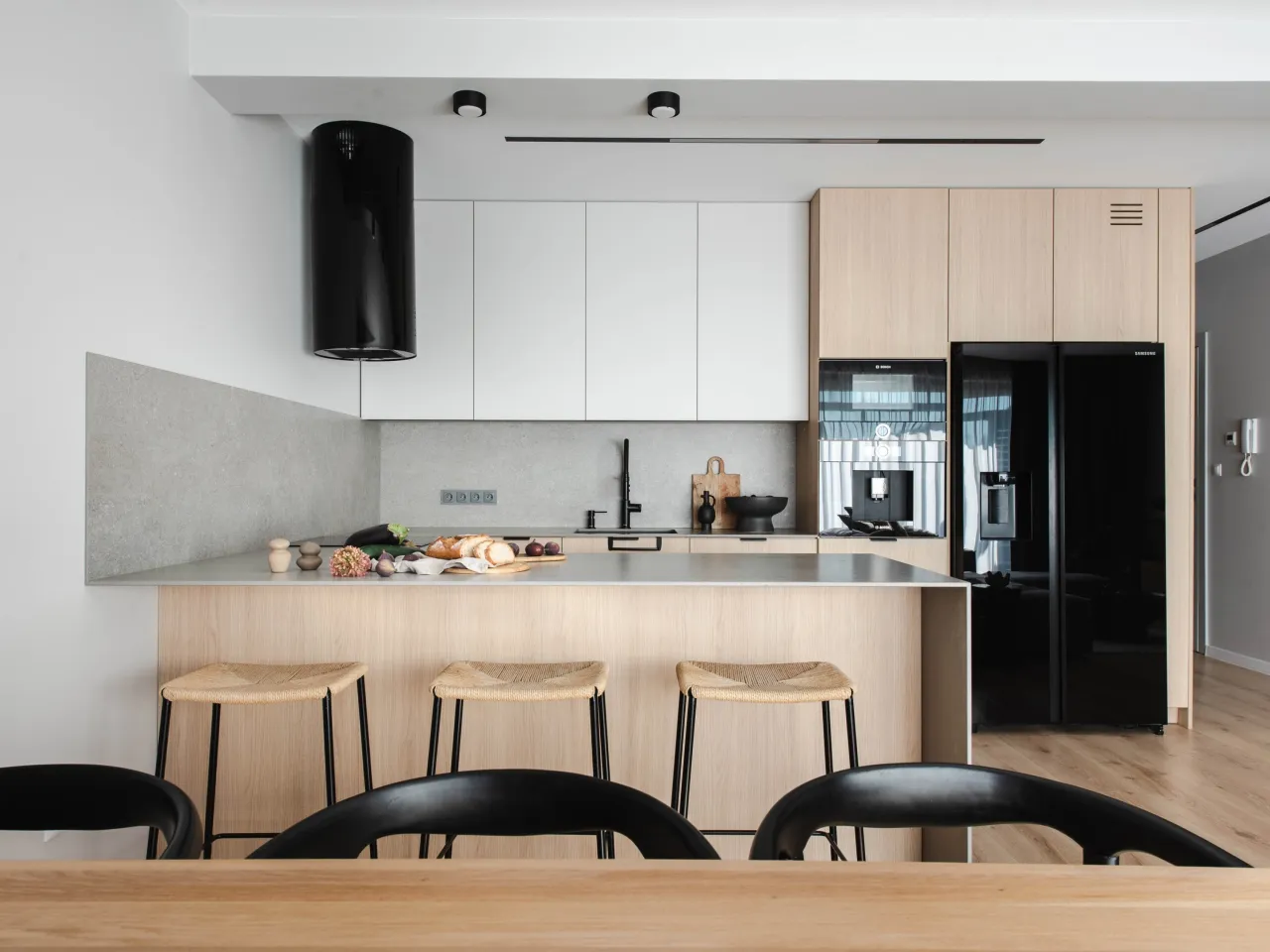 hokery w r&oacute;żnych stylach kuchnia skandynawska loft nowoczesna