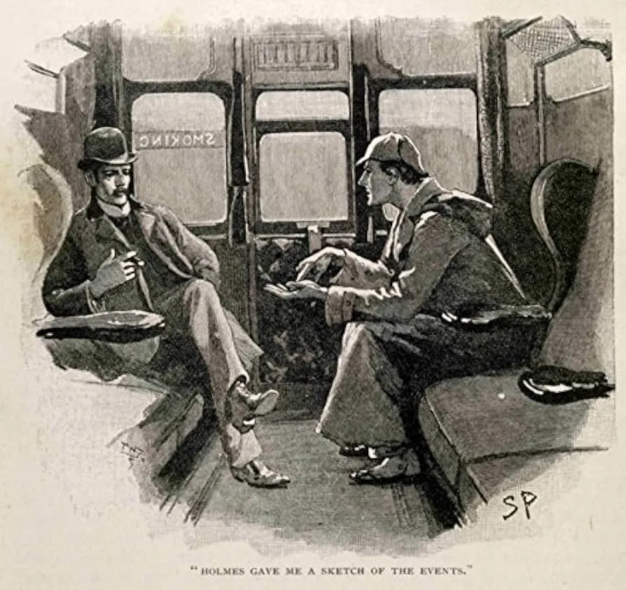 Sherlock Holmes Sidney Paget ilustracje