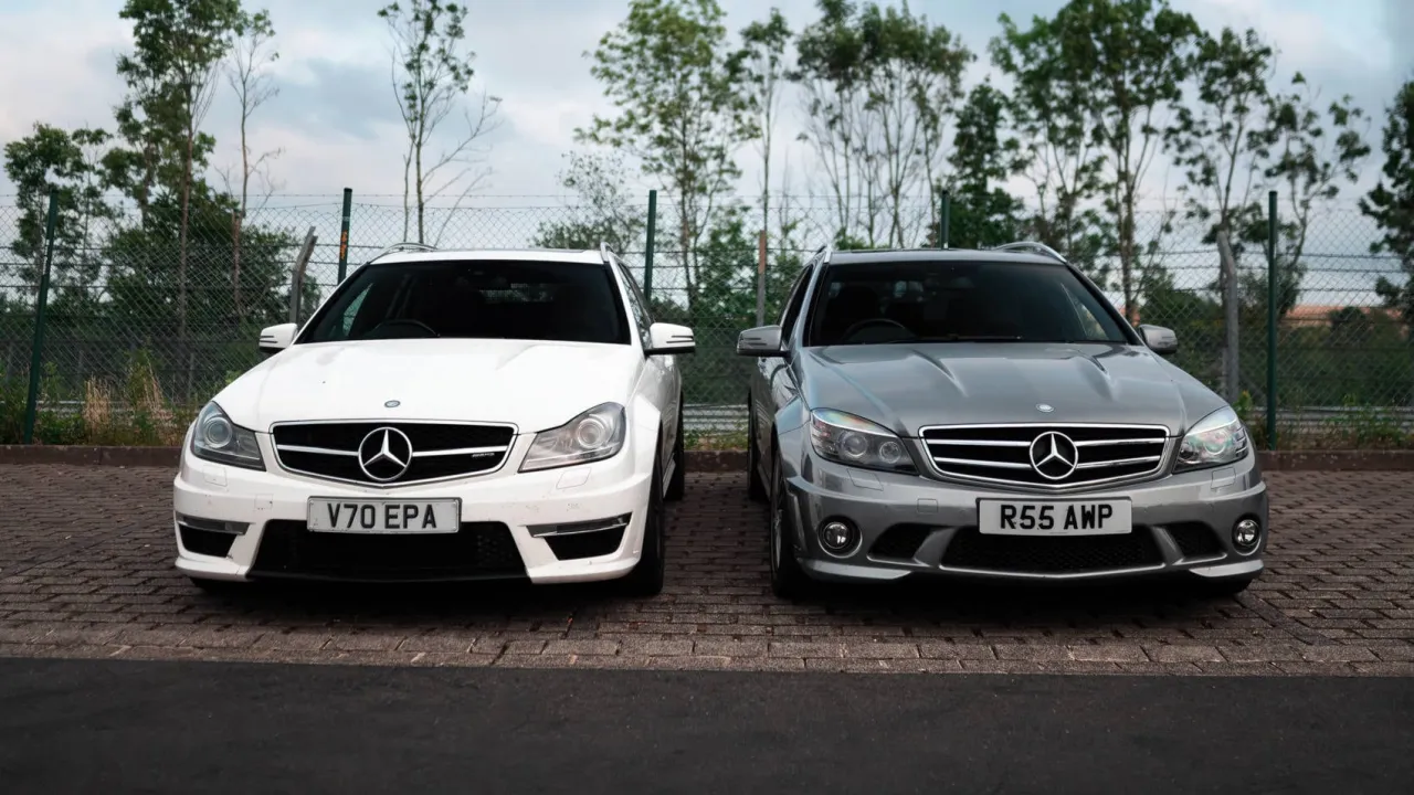 Mercedes C63 AMG wszystkie generacje por&oacute;wnanie