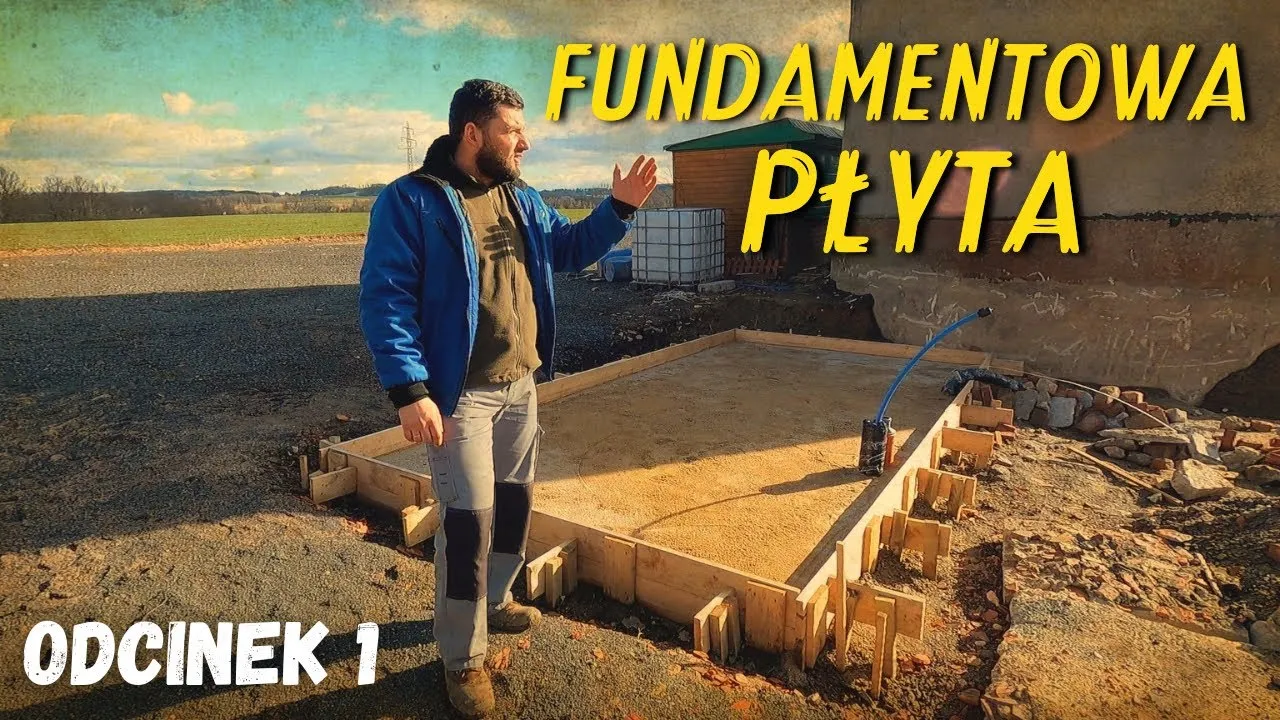 budowa szalunku pod płytę fundamentową