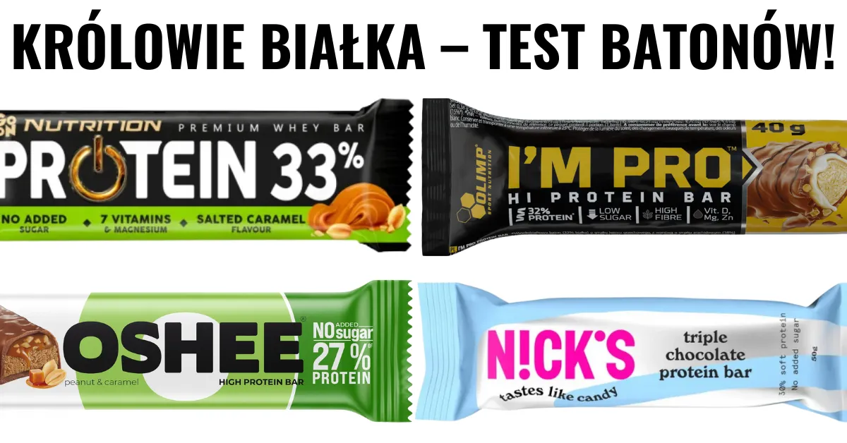 jak wybrać zdrowy baton proteinowy infografika