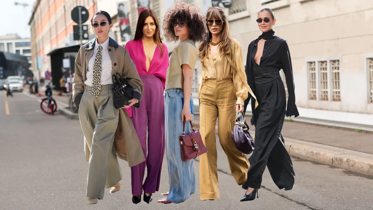 knielange hosen damen styling ideen