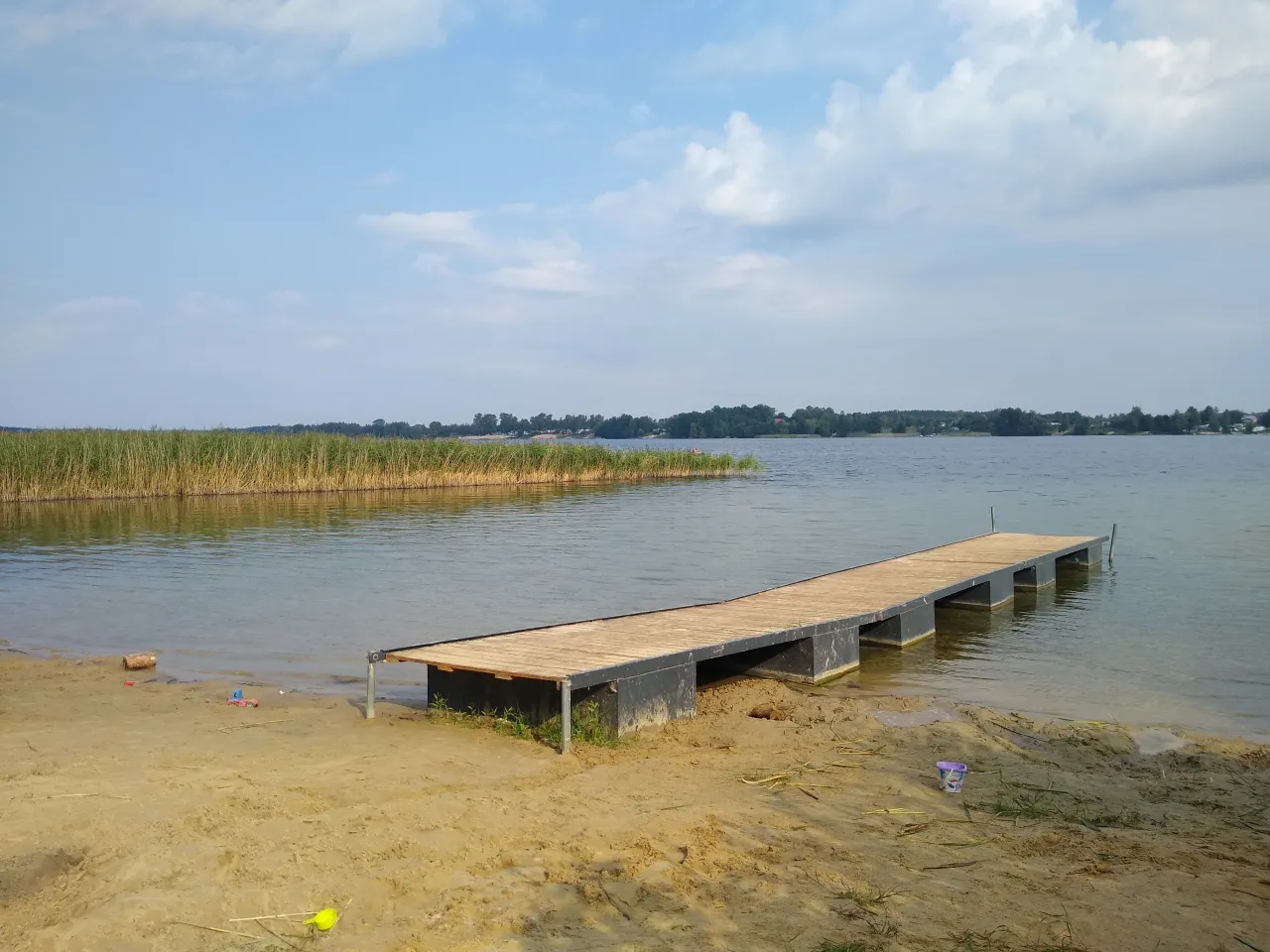 Pojezierze Gostynińskie jezioro Białe