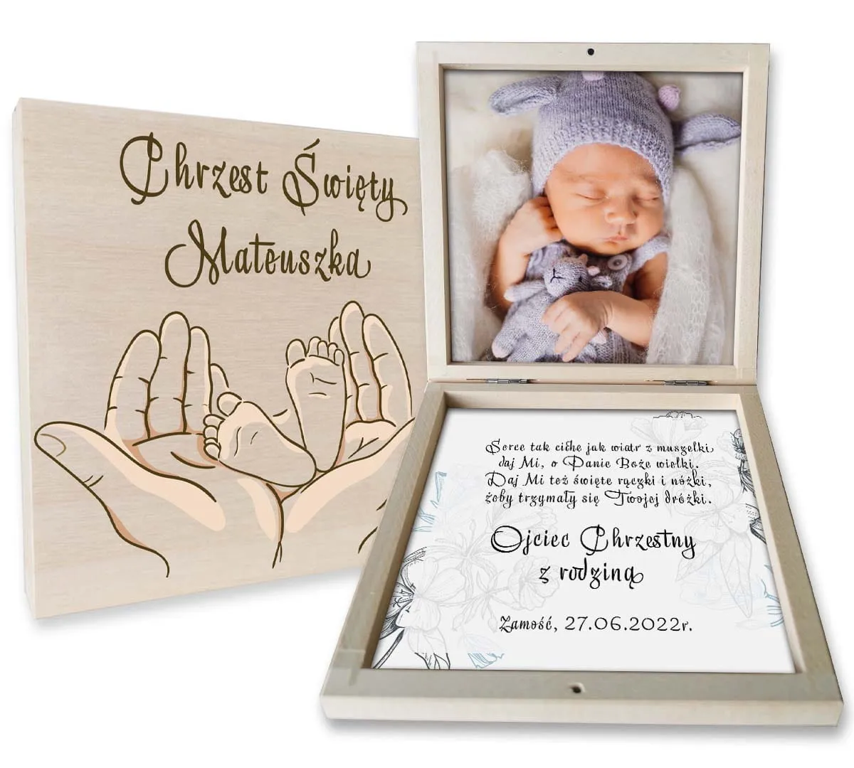 prezent na chrzest pamiątka chrztu świętego