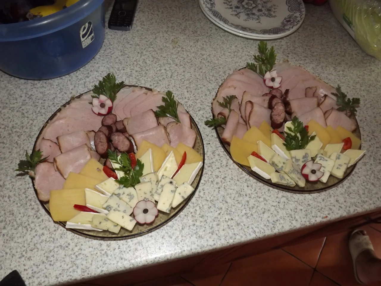 PRL zimna płyta przekąski