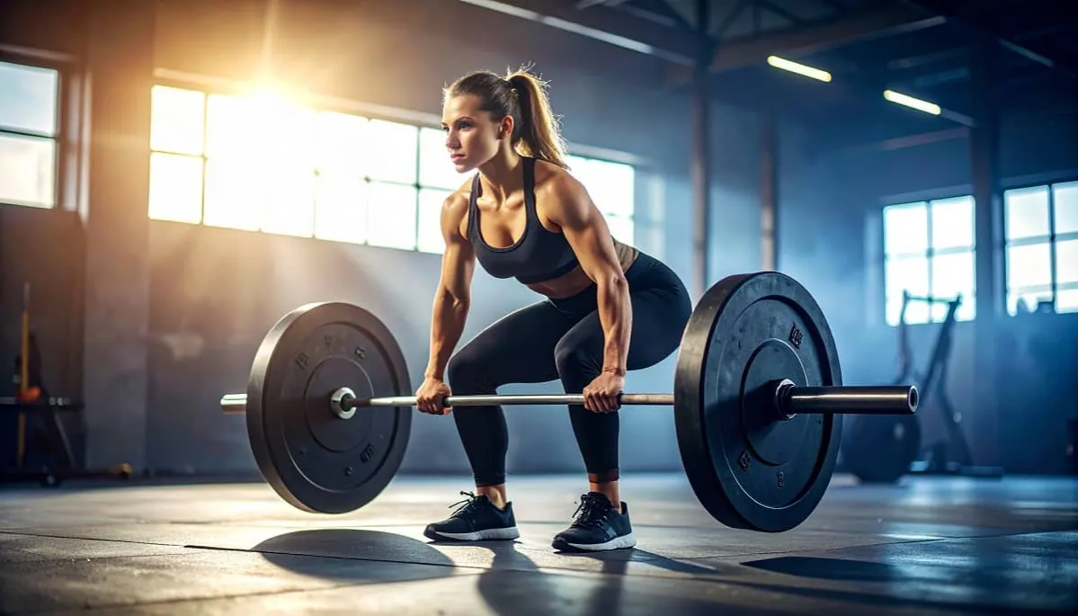 Osoba trenująca siłowo z różnymi celami (masa, redukcja, zdrowie)