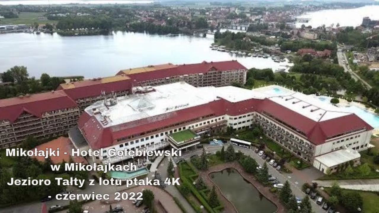 Hotel Gołębiewski Mikołajki widok na jezioro Tałty