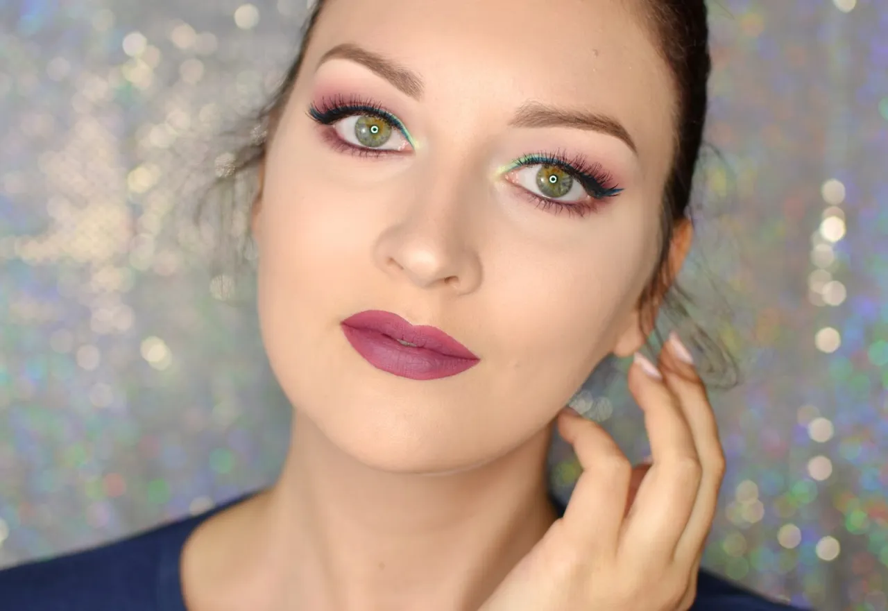makijaż dzienny zielone oczy inspiracje