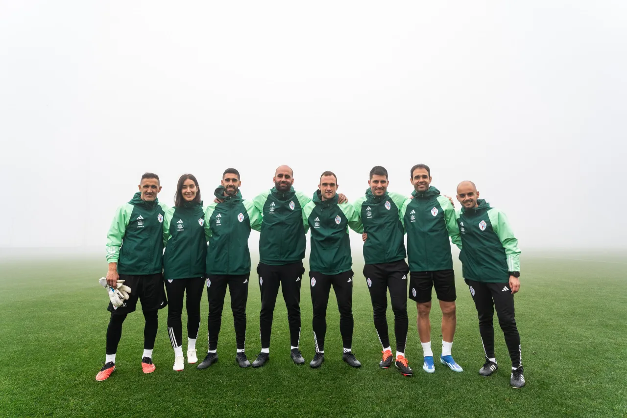 Cuerpo t&eacute;cnico Claudio Gir&aacute;ldez Celta