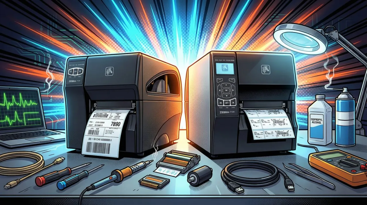 diagnostyka połączenia drukarki