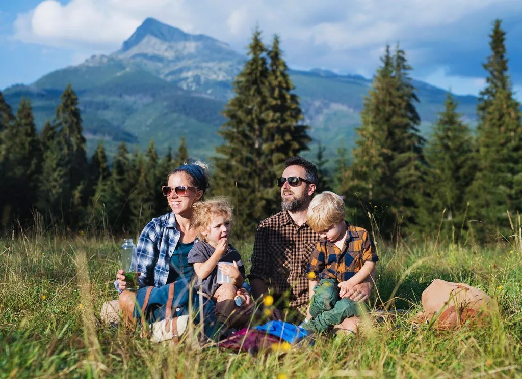 rodziny z dziećmi w polskich górach