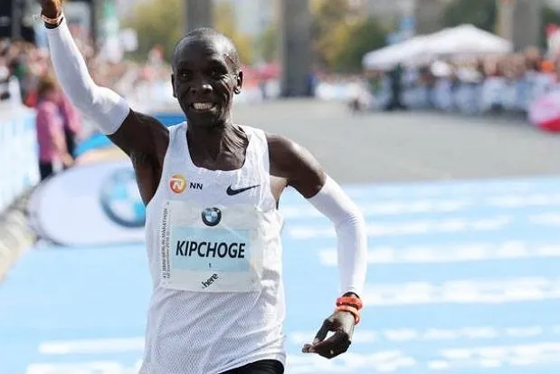 maratończycy na mecie rekord świata