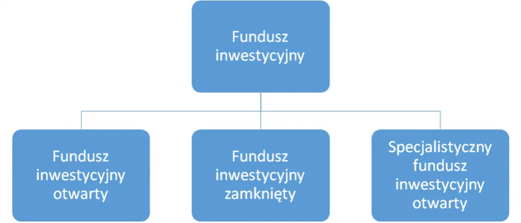 r&oacute;żne typy funduszy inwestycyjnych w Polsce