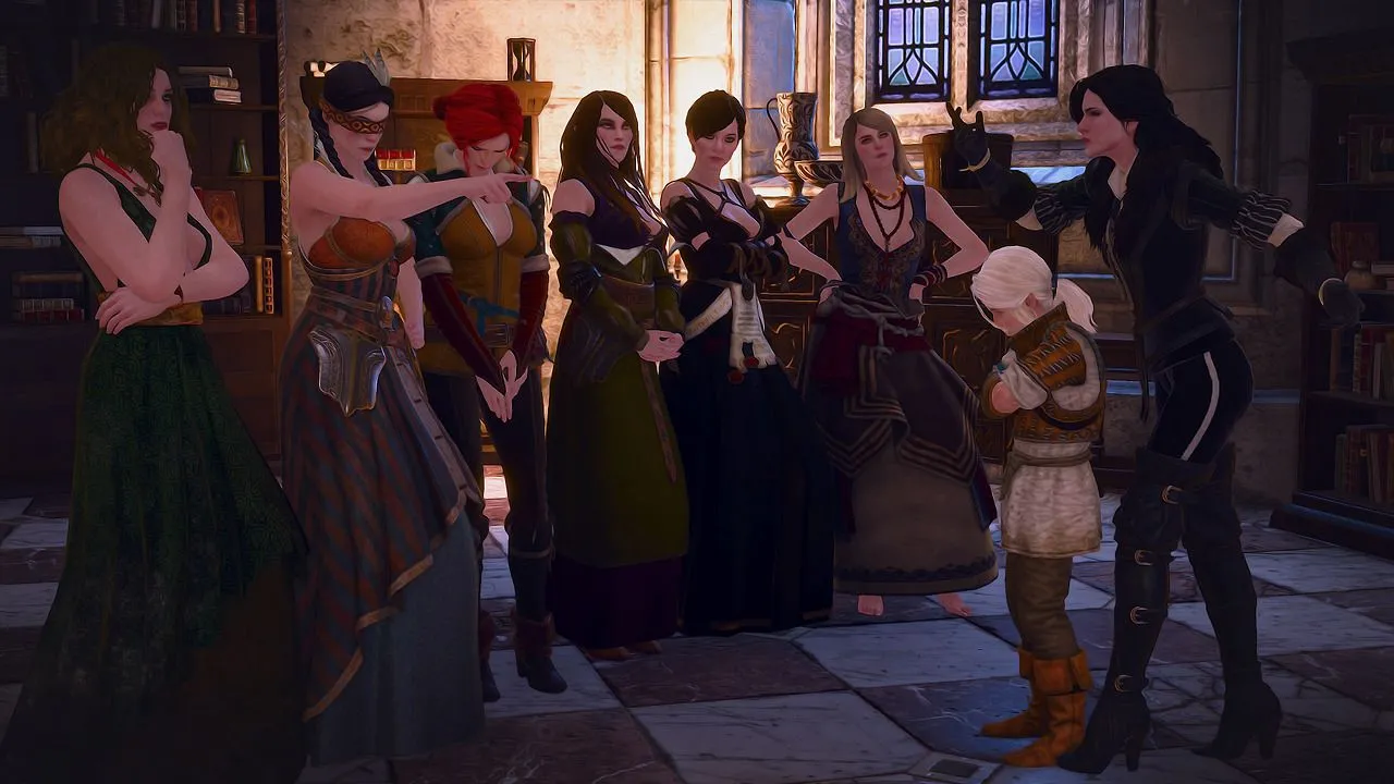 Yennefer z Vengerbergu w Loży Czarodziejek