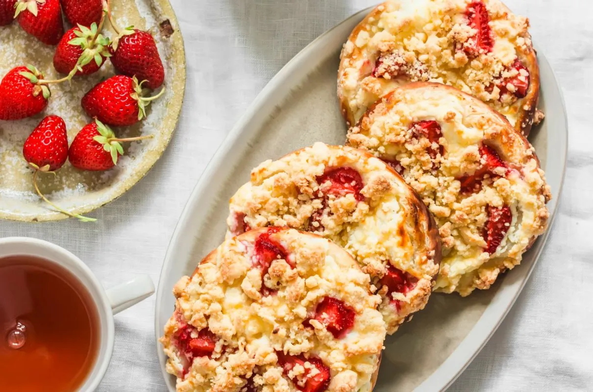 Składniki na ciasto drożdżowe do bułek