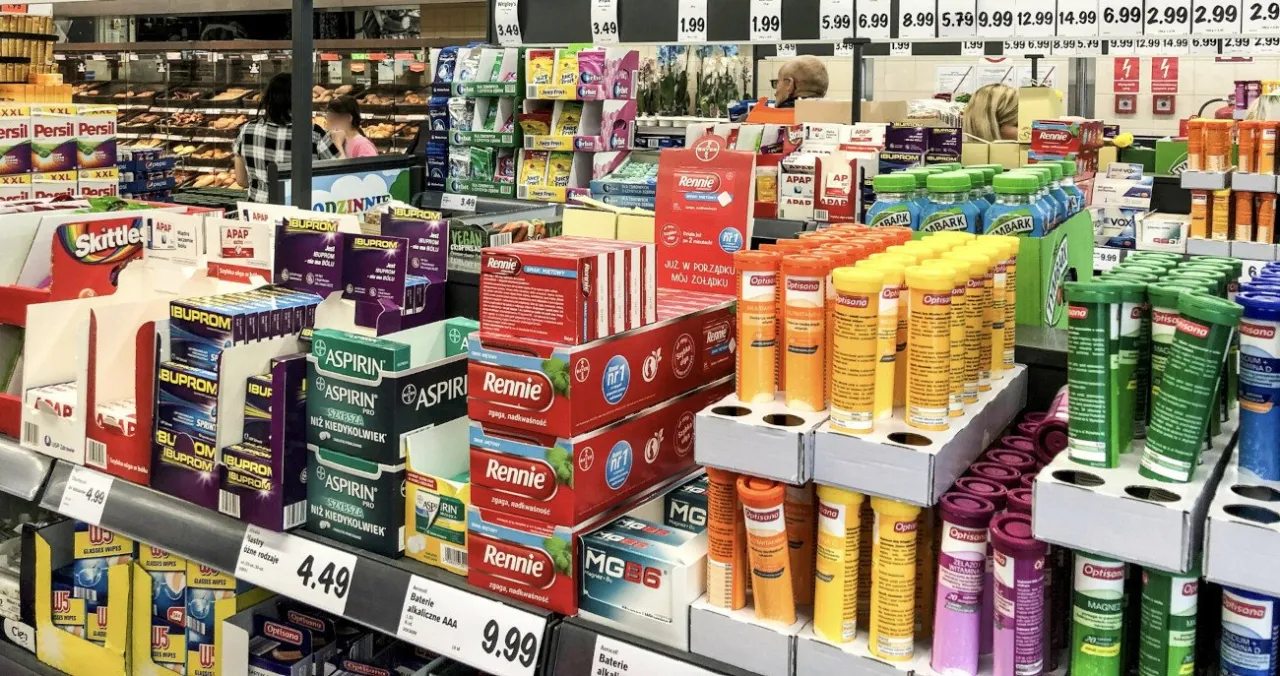 leki na stacji benzynowej asortyment
