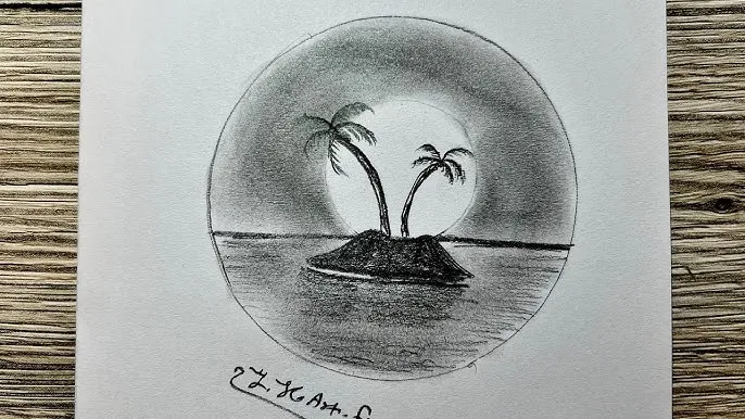 Leichte Bleistiftzeichnungen f&uuml;r Anf&auml;nger Collage