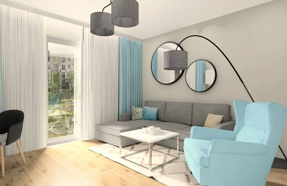 mały salon w bloku inspiracje