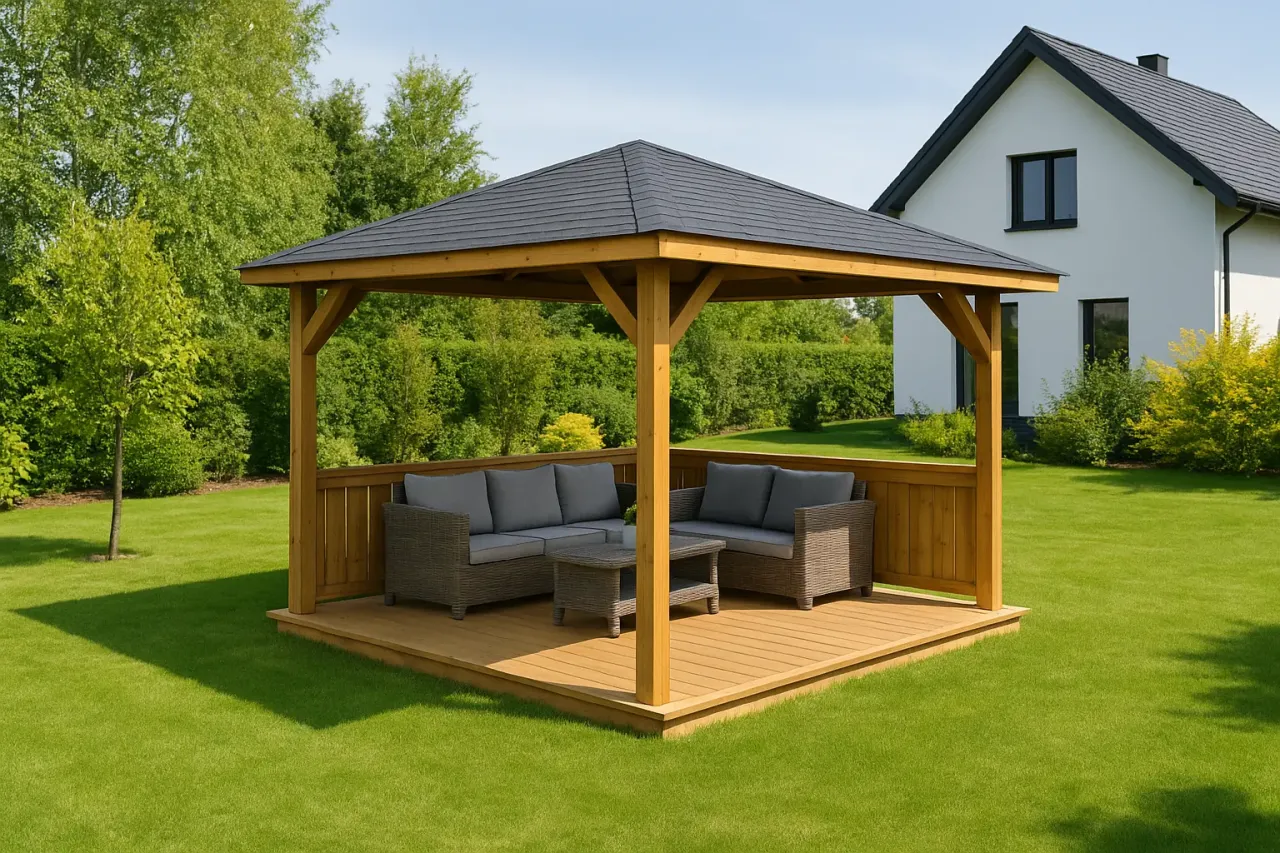 Dokumenty zgłoszeniowe budowy altany