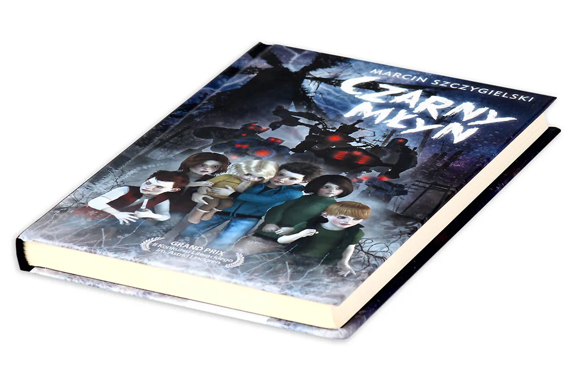 Okładka książki Czarny Młyn Marcina Szczygielskiego