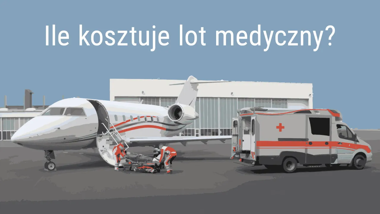transport medyczny międzynarodowy samolot