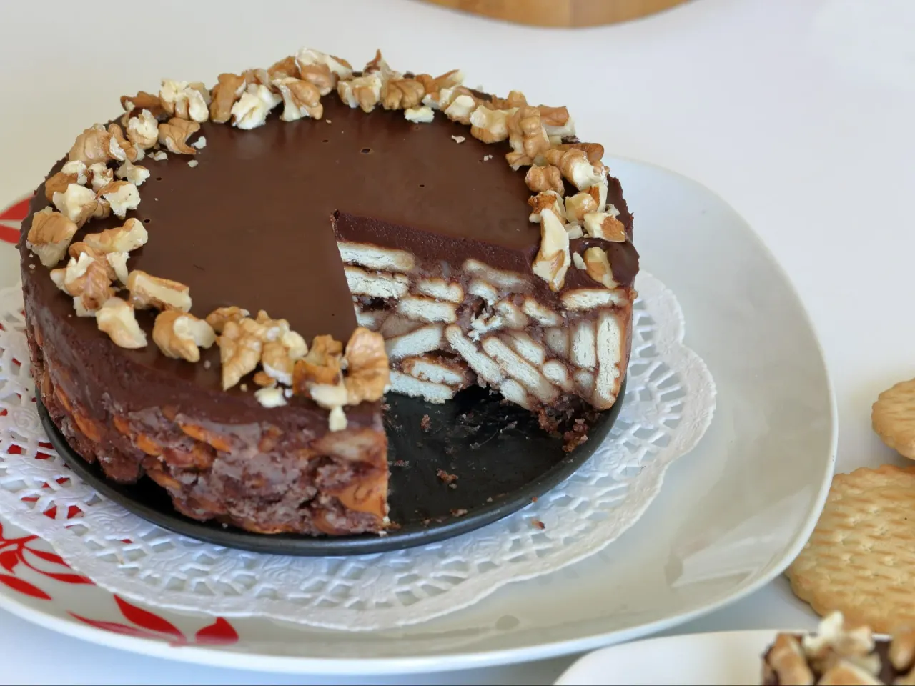 Ciasto ucierane z truskawkami