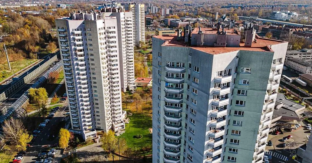 Widok z Osiedla Gwiazdy Katowice