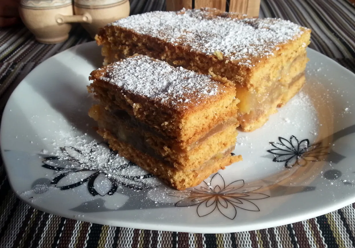 miodownik z jabłkiem zmiękczanie