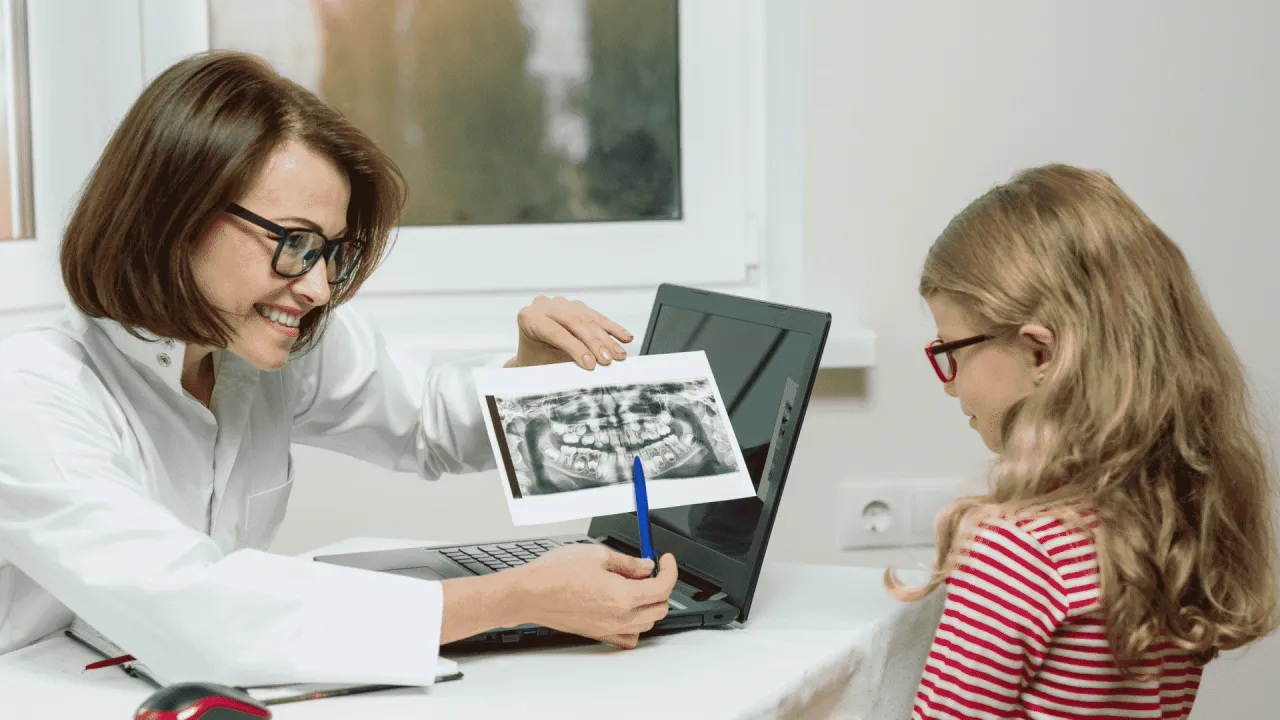 Pacjent u ortodonty wizyta kontrolna