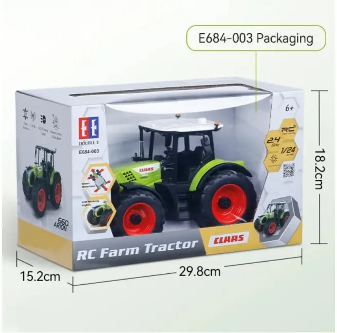 Zdjęcie Najlepsze zabawki traktor Claas: modele, funkcje i ceny dla dzieci