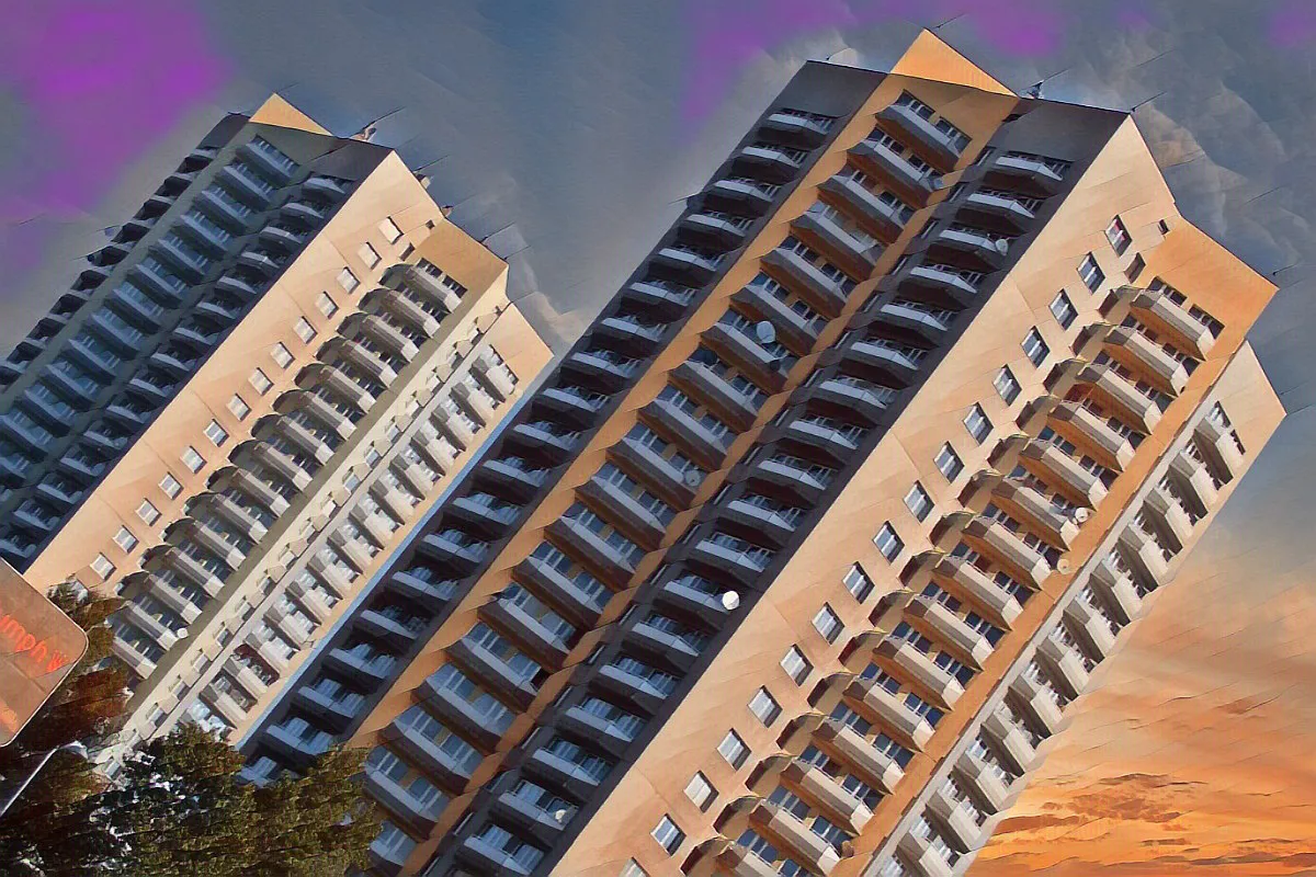 Budowa Osiedla Gwiazdy Katowice archiwalne zdjęcia