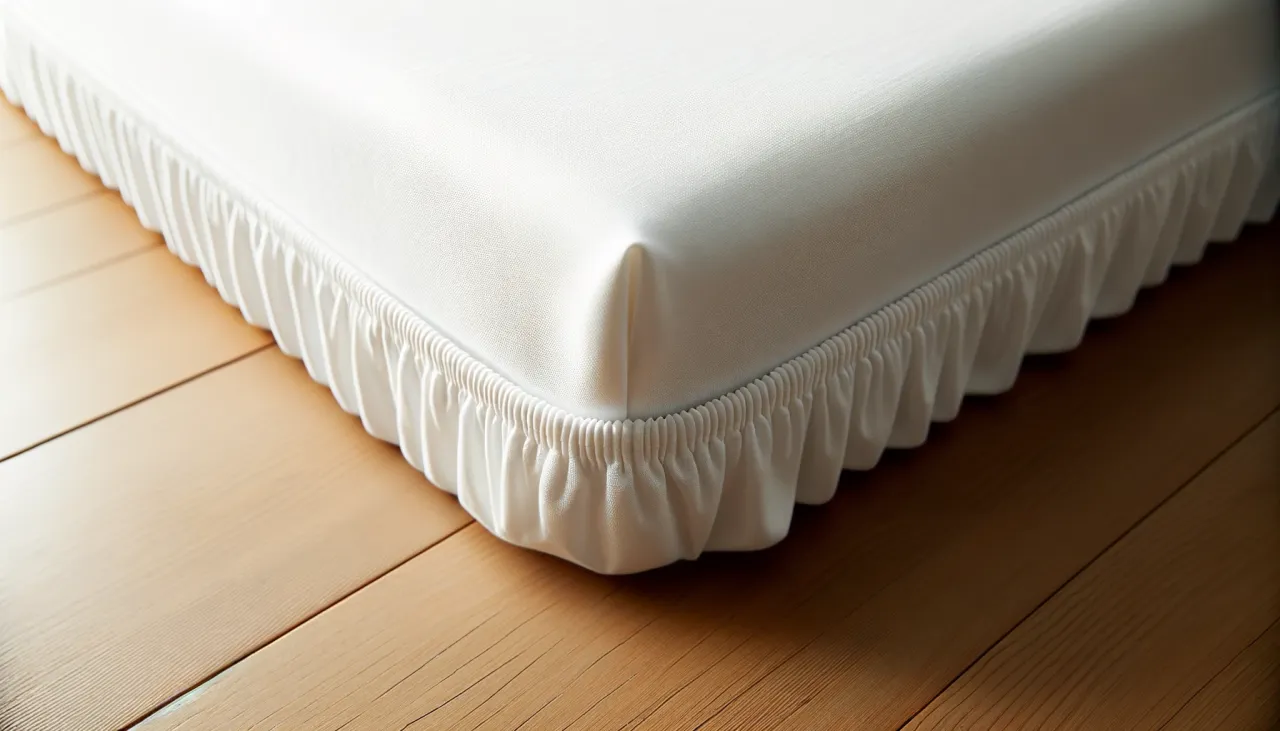 Idealnie dopasowane prześcieradło z gumką vs. zsuwające się prześcieradło