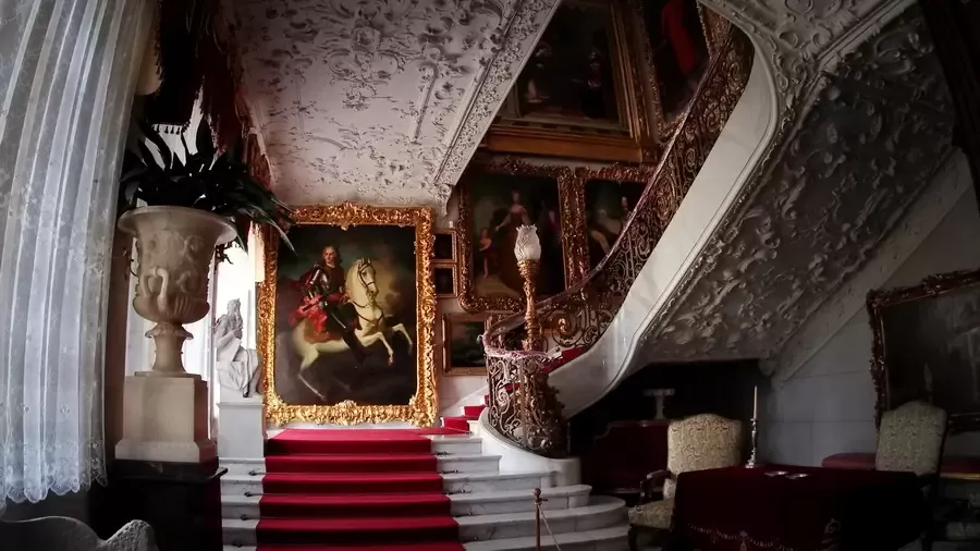 Pałac w Kozłówce wnętrza