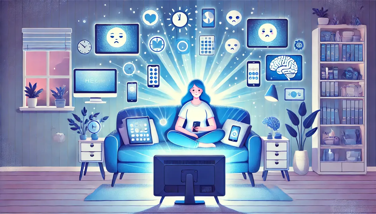 niebieskie światło ekrany wpływ na zdrowie