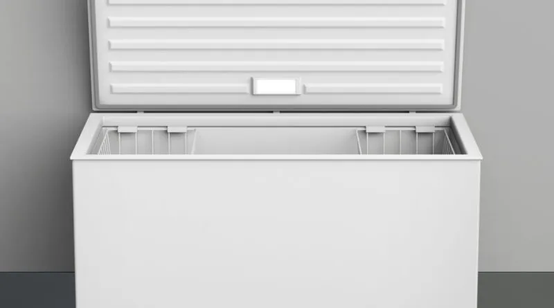 nowoczesna zamrażarka energooszczędna i stara zamrażarka